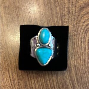 Paparazzi Desert Destination Blue Ring